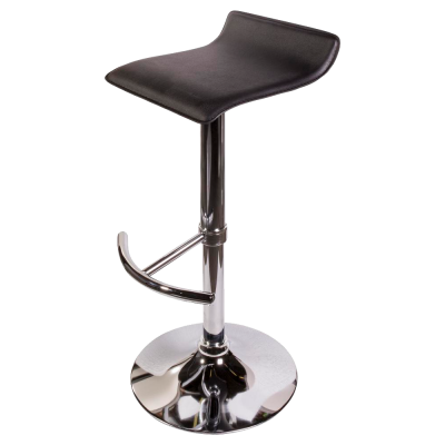 Стул барный, черный