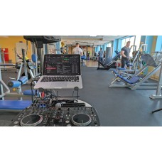 Звуковое оборудование и DJ на день рождения фитнес клуба