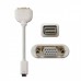 Аренда адаптер - переходник Mini DVI - VGA