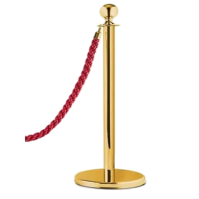 Столбик ограждения с канатом